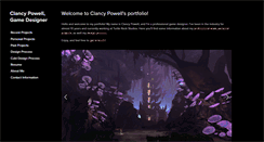 Desktop Screenshot of clancypowell.com