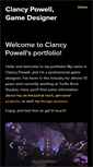 Mobile Screenshot of clancypowell.com